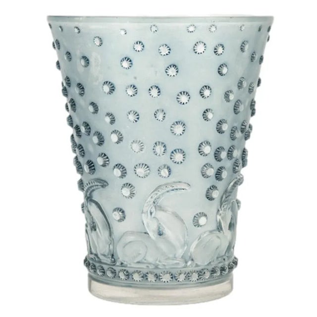 Glass Ajaccio Vase by René Lalique, 1938 For Sale - Image 7 of 7