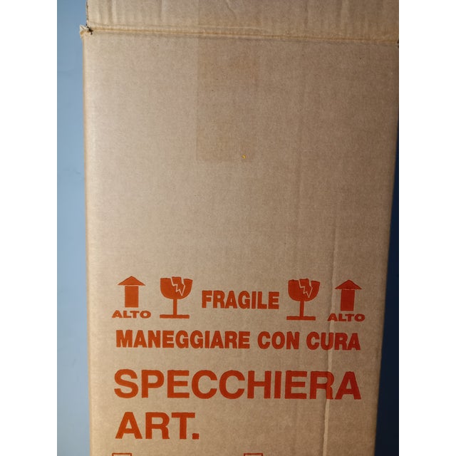 Model Unghia Nail Lipstick Floor Mirror in Orange For Sale - Image 12 of 15