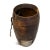 Vintage wooden pot with rope carrying handle originally used for carrying water. Wonderful piece with authentic signs of...