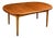 Mid-Century Oval Extending Teak Dining Table from Elliots of Newbury, 1960s For Sale