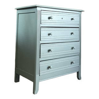Art Deco Style Green Chest of Drawers, 1950s For Sale