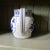 Vintage Blue & White Ceramic Pitcher For Sale - Image 4 of 7