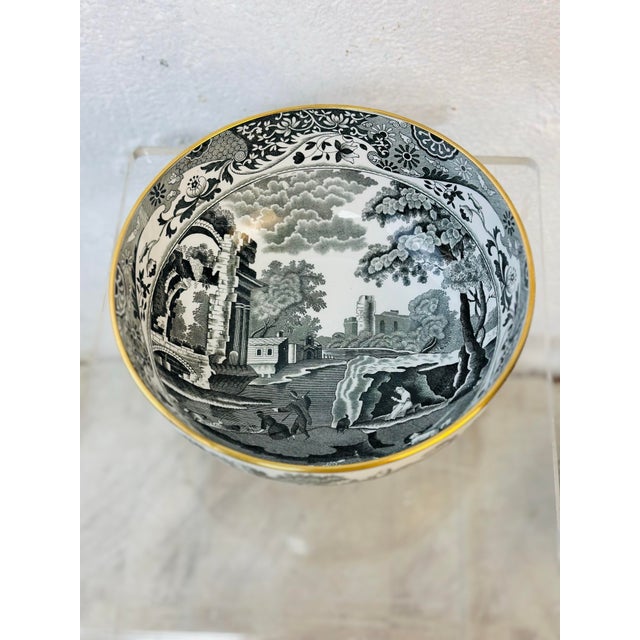 Ceramic Antique Copeland Transfer Ware Bowl For Sale - Image 7 of 10