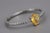 Pear Sapphire 14k Gold Ring For Sale - Image 4 of 7