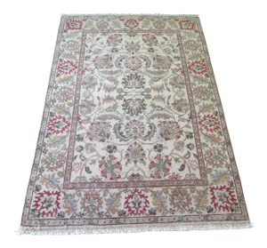Kaleen Wool Area Throw Rug Approx 4 X 6