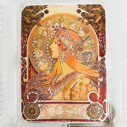 Vintage Art Nouveau Glass Picture Frame in Crystal, 1980s For Sale - Image 8 of 9