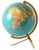 Vintage German Illuminated World Globe from JRO, 1970s For Sale