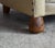 Red Danish 1940s Club Chair in Fabric and Patinated Leather Style of Fritz Hansen For Sale - Image 8 of 9