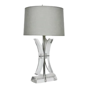 Herb Ritts for Astrolite Clear Acrylic Table Lamp, 1970s