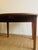 Brown French Folding Dining Table in Oak For Sale - Image 8 of 12