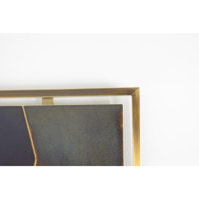 Fragmentations X, Varnished Brass For Sale - Image 8 of 10