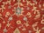 Antique Persian Sultanabad Carpet, Handmade Oriental Rug, Red, Light Blue & Gold For Sale - Image 12 of 18