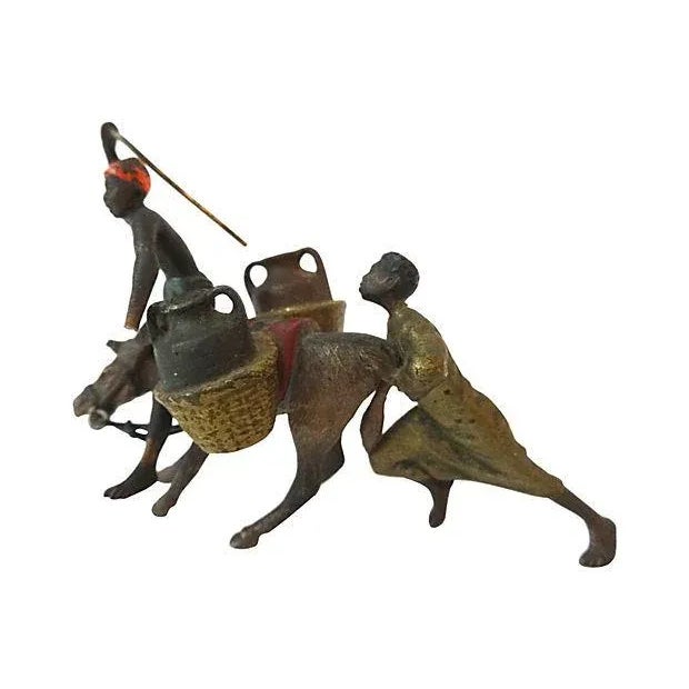 19th c Austrian Miniature Vienna Bronze Figures Chairish