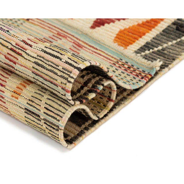 Textile Hand-Knotted Wool Premium Rug by Azele Studio For Sale - Image 7 of 11
