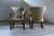 Mid-Century Modern Vintage Danish Art Deco Armchairs in Oak, 1940s, Set of 2 For Sale - Image 3 of 18