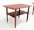Povl Dinesen Pair Danish Modern Teak End Tables Solid Tapered Dowel legs 1 Shelf For Sale - Image 9 of 10