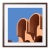 “Marrakesh 10” Giclee Archival Pigment Print 24x24 Framed in Walnut For Sale