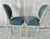 French Louis XVI Style Painted and Upholstered Dining Chairs Set of Eight For Sale - Image 4 of 10
