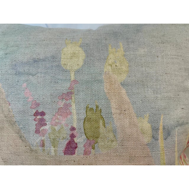 Textile Square Pillow Adorned With a Playful White Westie Terrier Dog Portrait - Made in the U K For Sale - Image 7 of 12