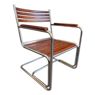 Tubular Steel Cantilever Chair, 1930s For Sale