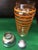 Anchor Hocking Art Deco Cobbler Type Cocktail Shaker by Anchor-Hocking in the "Rings" Pattern For Sale - Image 4 of 7