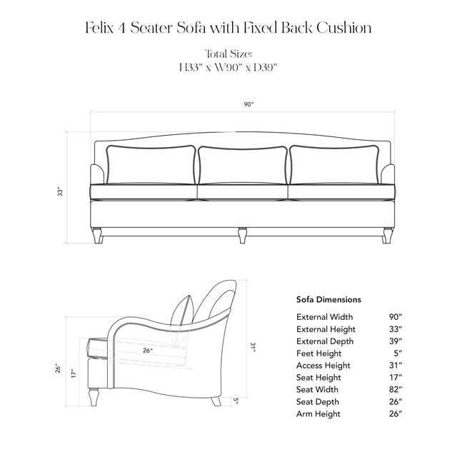 Not Yet Made - Made To Order Sophie Conran Felix 4 Seater Sofa in Moss Velvet For Sale - Image 5 of 6