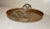 1990s Vintage Thick Copper Brass Pretzel Handle Circular Centerpiece Serving Platter For Sale - Image 5 of 11