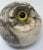 Stone Vintage Italian Alabaster Owl Paperweight For Sale - Image 7 of 12