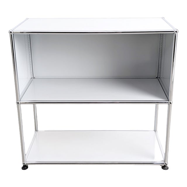 White Commode by Fritz Haller for USM Haller For Sale