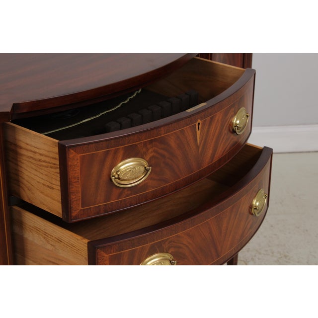 Henkel Harris Mahogany Inlaid Sideboard Gallery For Sale In Philadelphia - Image 6 of 17