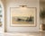 Paper Wreck on the Beach, Vintage Coastal Art Print, 60" X 40" For Sale - Image 7 of 7
