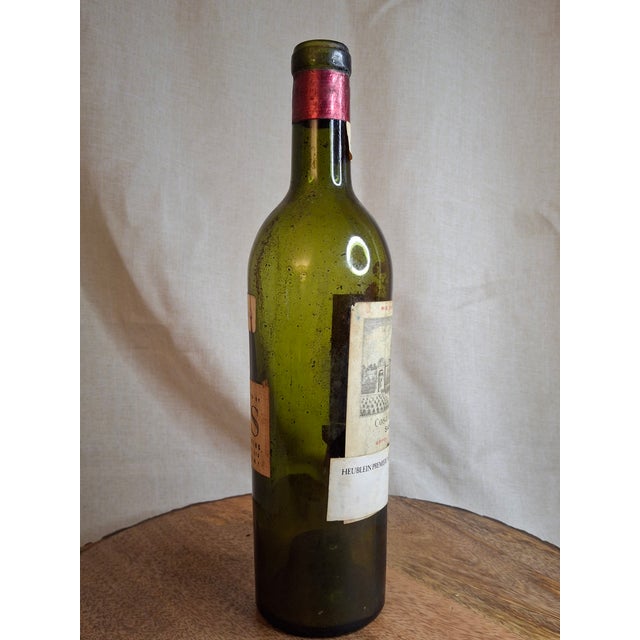 Vintage Empty 1947 Château Cos d'Estournel Wine Bottle - Heublein Rare Wine Auction For Sale - Image 15 of 16