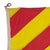 Small Vintage Distressed Nautical Signal Flag For Sale - Image 4 of 6