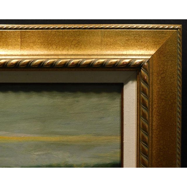 Dennis Sheehan "Untitled"Original Oil on Canvas Hand Signed Landscape Framed For Sale - Image 4 of 5