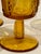 Mid 20th Century Vintage Westmoreland Golden Sunset Amber Goblets MCM - Set of 6 For Sale - Image 5 of 7