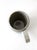This vintage handmade studio pottery mug features an organic form and a speckled taupe glaze, signed by the artist at the...