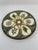 An authentic French Breton Oyster Plate made by Henriot Quimper, Brittany, France. C. 1960s. Signed on the back including...