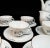 Ceramic Art Deco Joanna Coffee Set from Karolina, Poland, 1960s, Set of 15 For Sale - Image 7 of 13