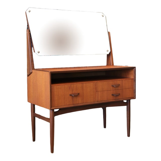 Danish Teak Dressing Table For Sale
