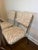 1940s Set of 4 Vintage Chrome Dinette Chairs – Tan & Cream Tiger Chenille For Sale - Image 5 of 8