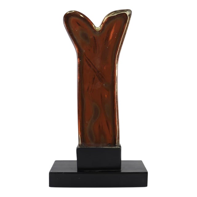 Murano Glass Sculpture attributed to Licata Riccardo for Silvano Signoretto, 1995 For Sale