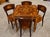 1980s Vintage F.lli Jannuzzi Sorrento Italian Marquetry 5-in-1 Game Table Set With 4 Chairs For Sale - Image 5 of 18