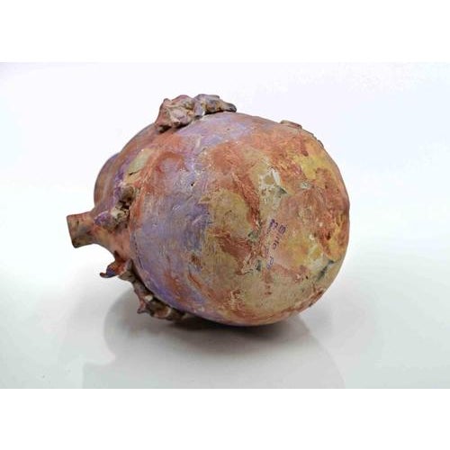 Sirio Pellegrini, Jug Sculpture, Painted Terracotta, 1960s For Sale - Image 3 of 5