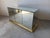 1970s Vintage Ello Furniture Mirrored Glass & Brass Sideboard For Sale - Image 13 of 15