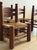 Mid 20th Century Set of Four Low Rush Chairs by Charles Dudouyt, Attributed For Sale In Denver - Image 6 of 7