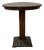 Antique Art Deco Wooden Round Table, 1890s For Sale