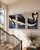 Japanese Whale Triptych Reproduction, Coastal Nautical Art Print Set of 3, 20" X 30" For Sale - Image 4 of 9