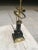 Frederick Cooper Postmodern Black Marble & Brass Desk Lamp For Sale - Image 4 of 13