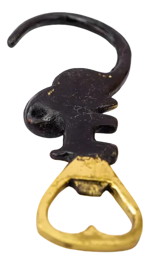 Elephant Bottle Opener by Walter Bosse for Herta Baller, Vienna, 1950s