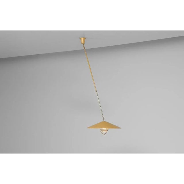 Telescopic Suspension by Bruno Cerosa for Lumen, Italy, 1950s For Sale - Image 3 of 15